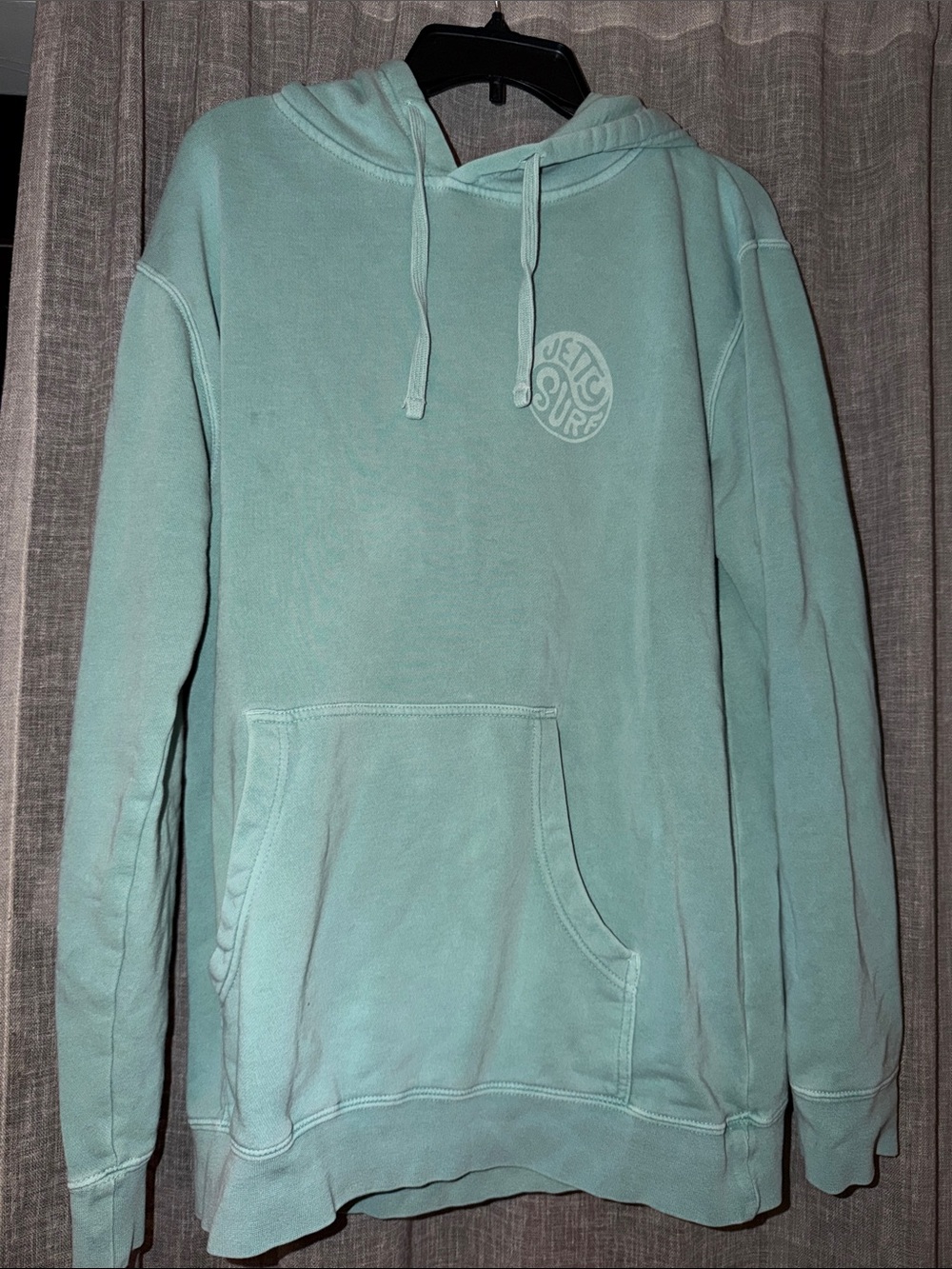 Jetty Surf Mint Crewneck Hoodie - Men's Pullover Sweater